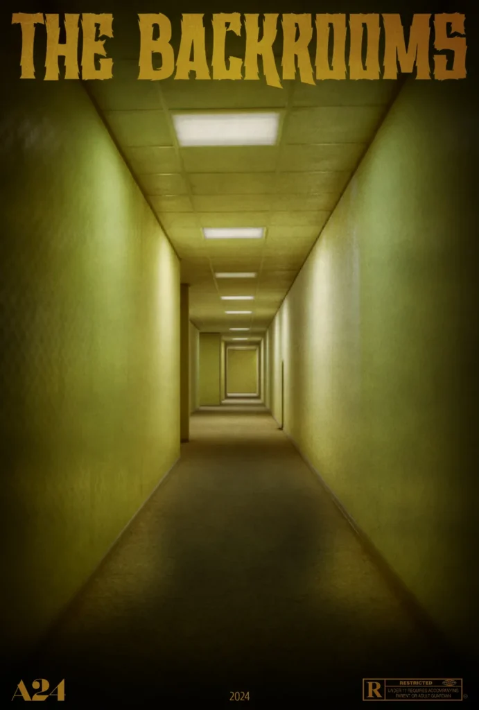 poster the backrooms, primer vistazo